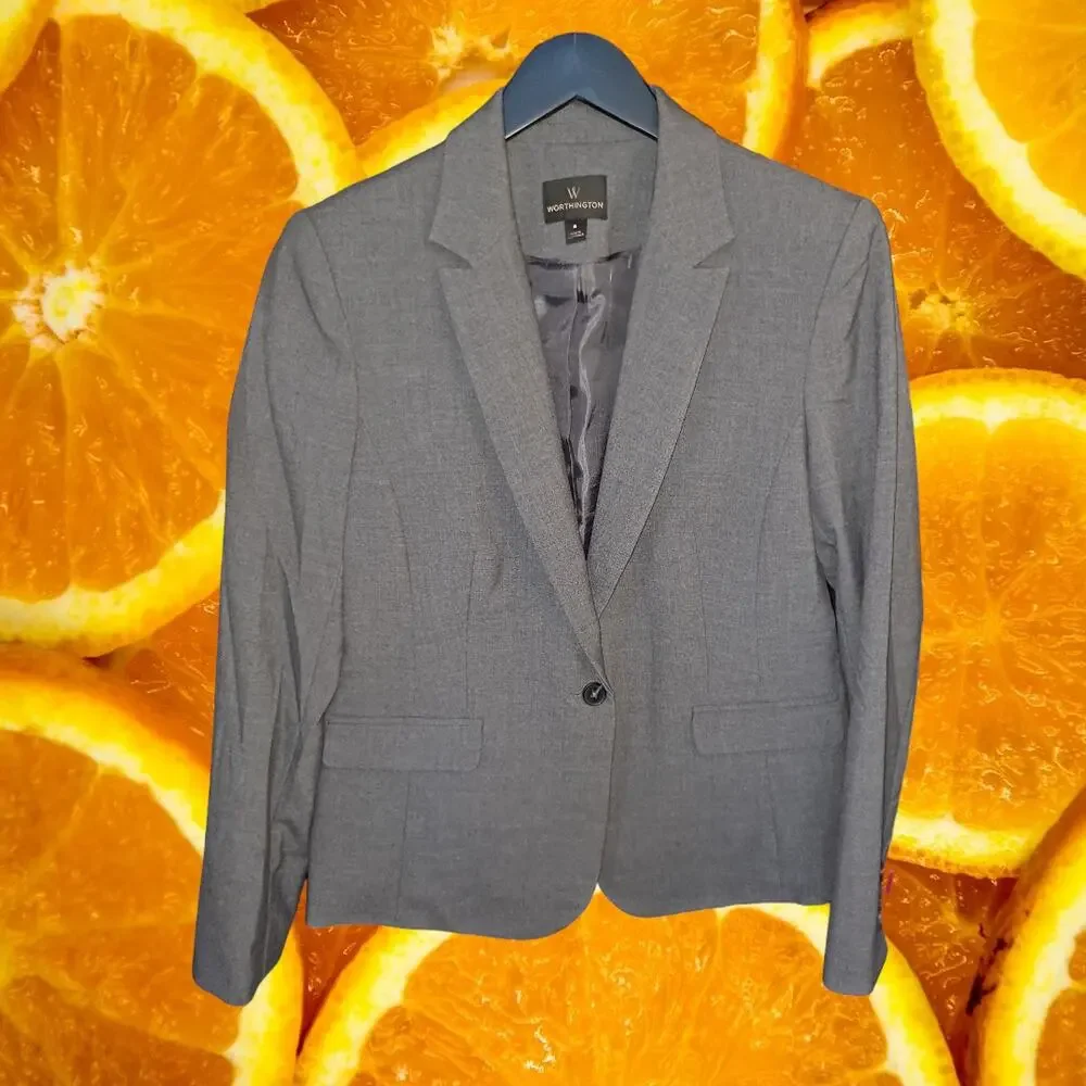 Worthington Bray‎ Button Up Blazer Size 8